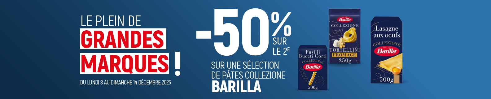 Barilla l’excellence italienne à portée de panier !