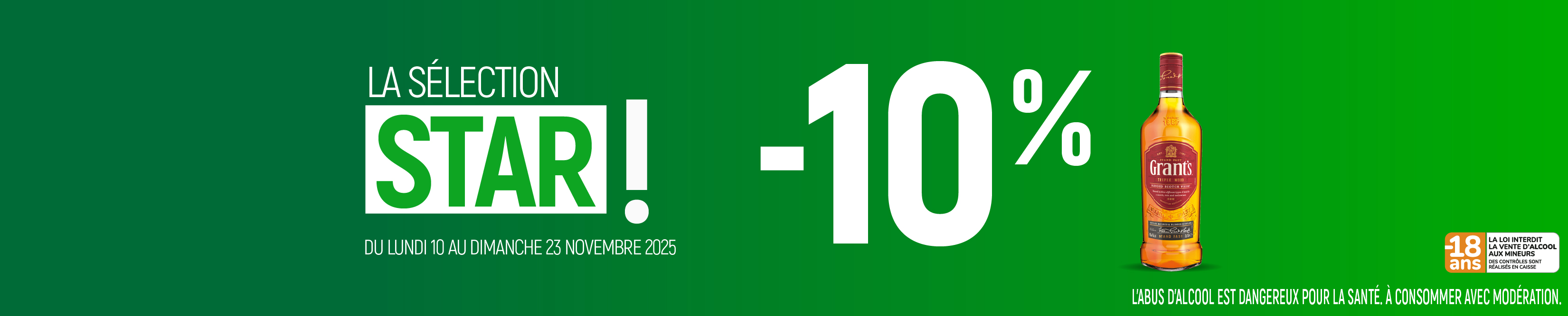 Grant’s, l’art du whisky à -10%