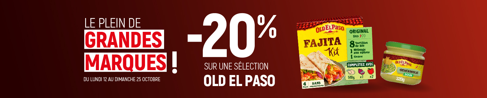 Direction le Mexique, sans quitter votre cuisine avec Old El Paso !