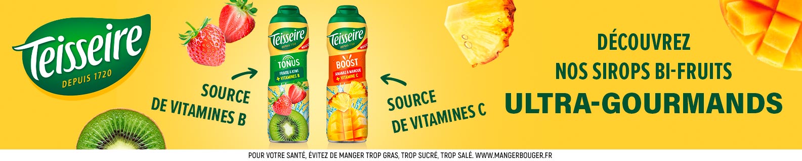 TEISSEIRE SIROP BOOST