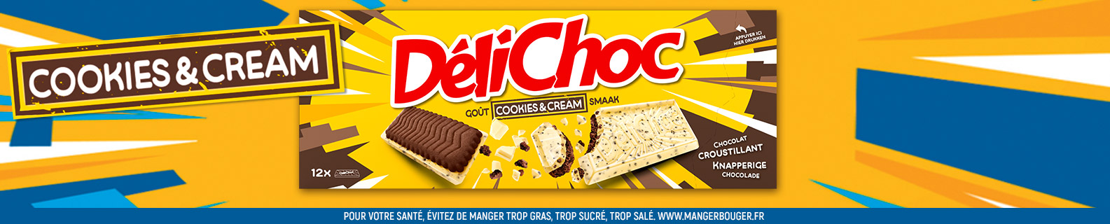 Délichoc Cookie & Cream