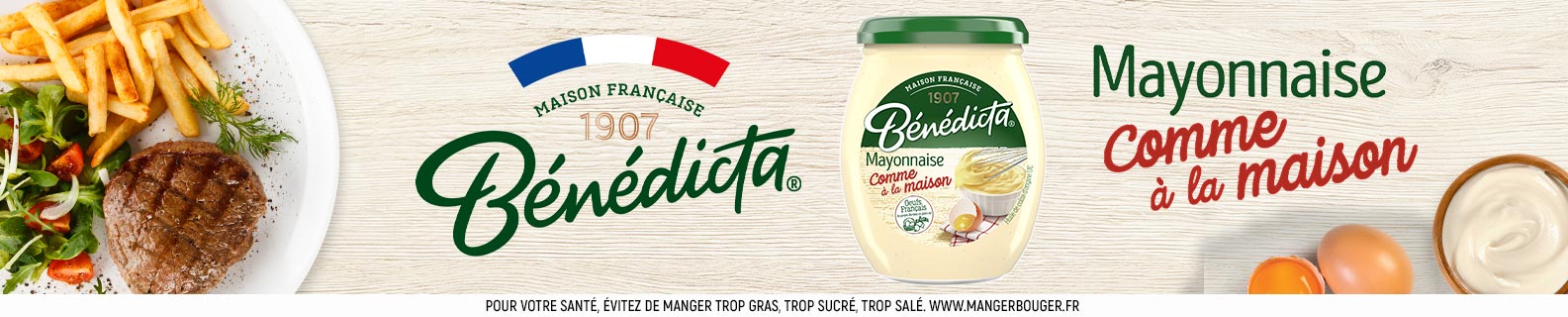 Bénédicta Mayonnaise Comme à la Maison