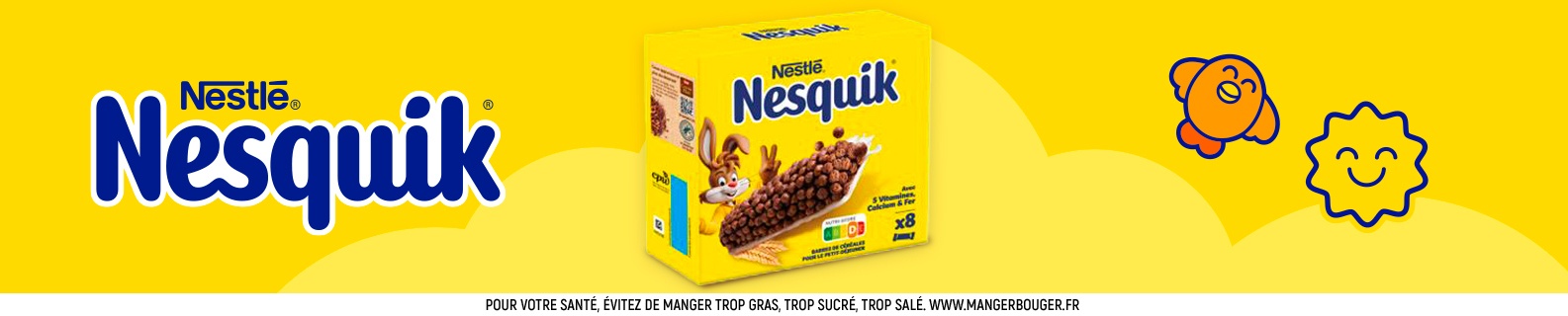 Barres céréales Nesquik