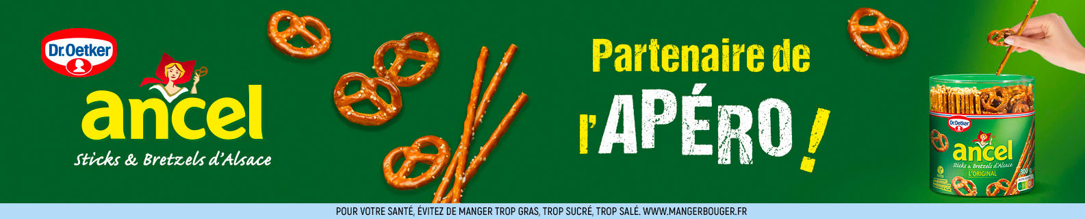 ANCEL STICKS ET BRETZELS D'ALSACE
