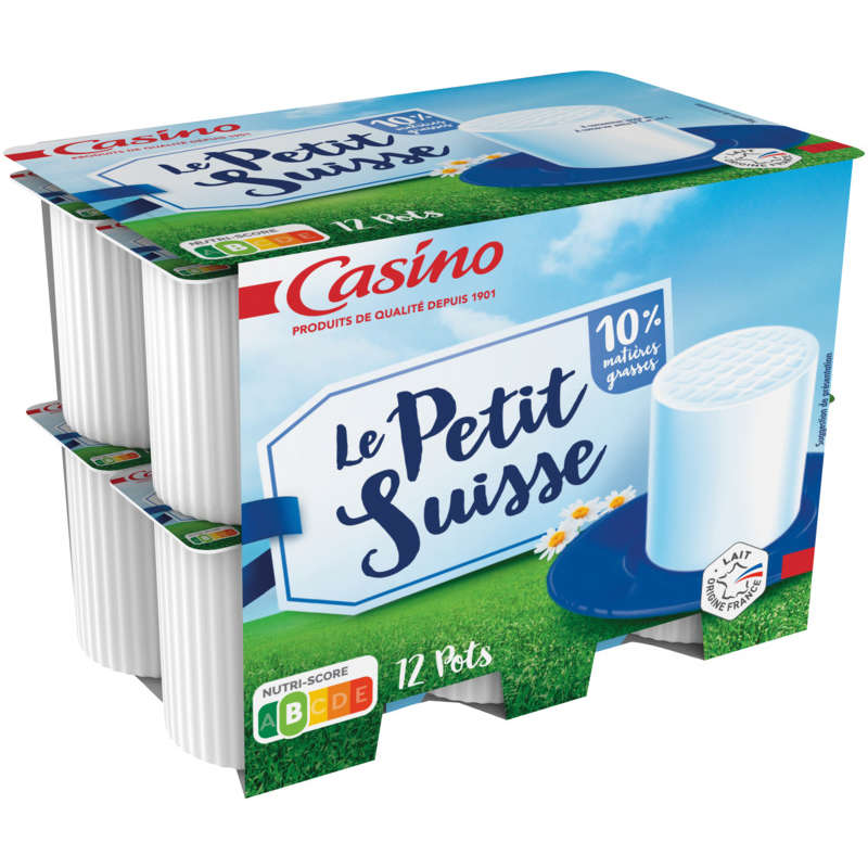Acheter Le Petit-suisse - Nature - 12 pots - SPAR Supermarché Montmartre La  Glacerie