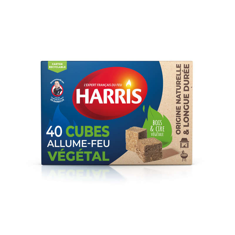 Acheter Cubes allume-feu 100% végétal naturel - Vival Cherves