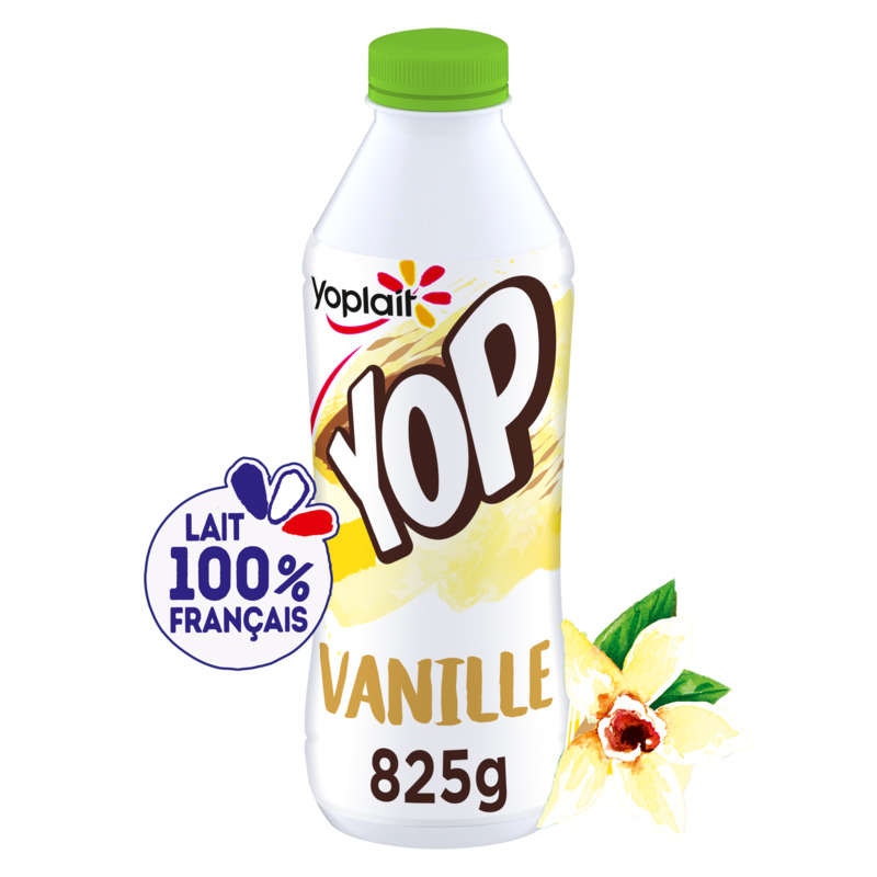 PTIT YOP Yaourt à boire à la vanille 6x180g pas cher 