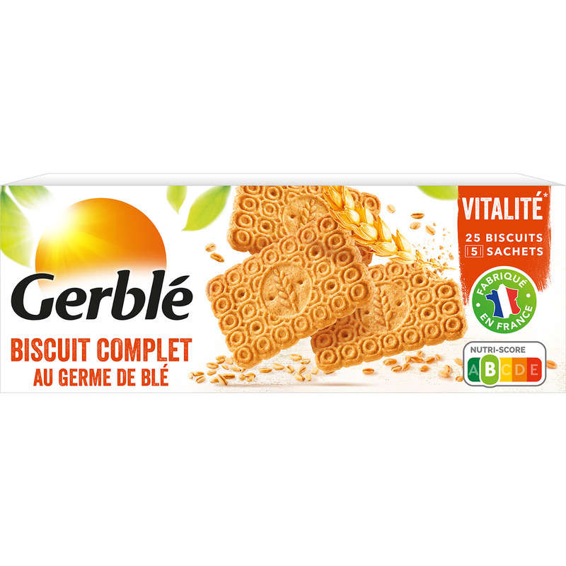 Lot de 10 sachets de 1 biscuit personnalisé -  France