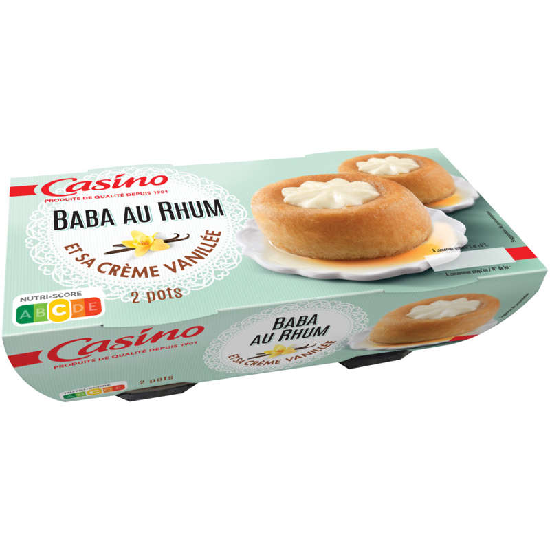 Baba au Rhum - Carrefour - 280 g (2 x 140 g)