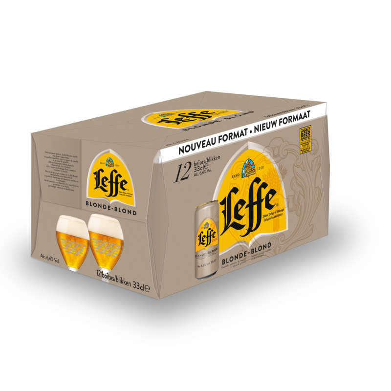 Leffe blonde 33cl Alc 6,6%