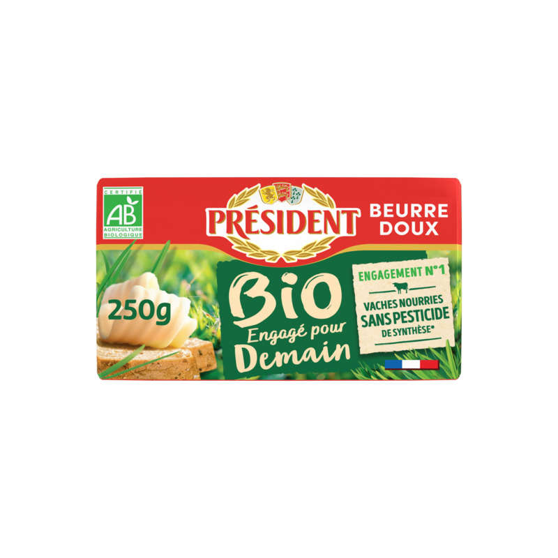 Acheter Beurre Bio - Doux - 82% Mat.Gr - Biologique - Le Petit