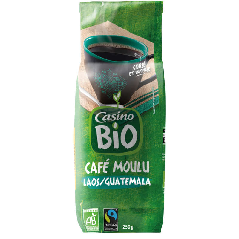 Guatemala Bio moulu 250g