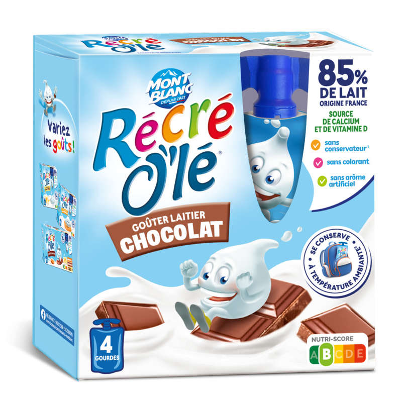 Acheter Récré O'lé - Goûters laitiers - Saveur chocolat - Gourde - SPAR  Supermarché Bastia Saint Antoine