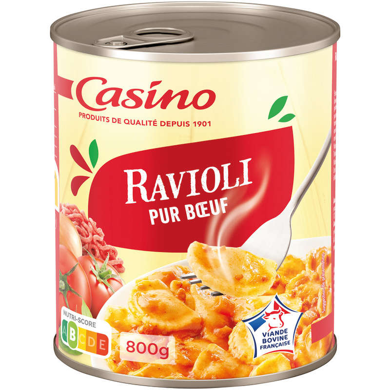 Ravioli pur boeuf - SUPER U Magéco - U Drive