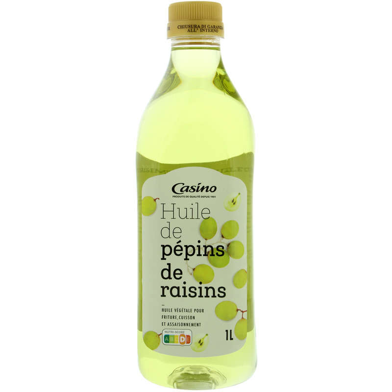 Huile de Pépins de Raisins Casino 1L