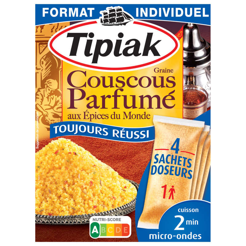 Cuisson semoule couscous - Tipiak
