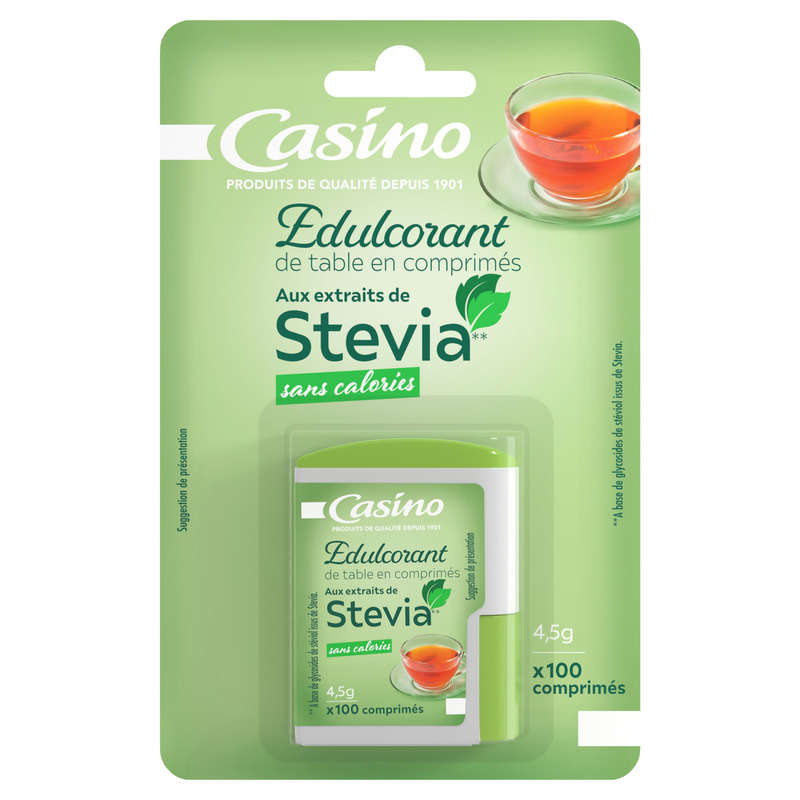 Acheter Edulcorant stevia - 100 comprimés - SPAR Supermarché Saint