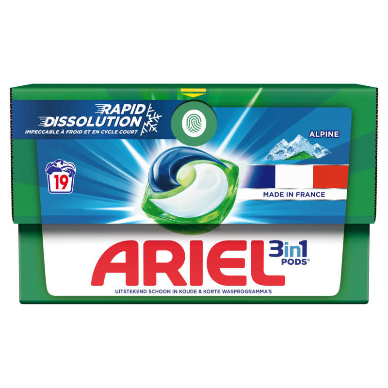 Lessive en Tablette Professionnel Ariel 168 Tabs - Livraison de Lessive  avec ClicMarket