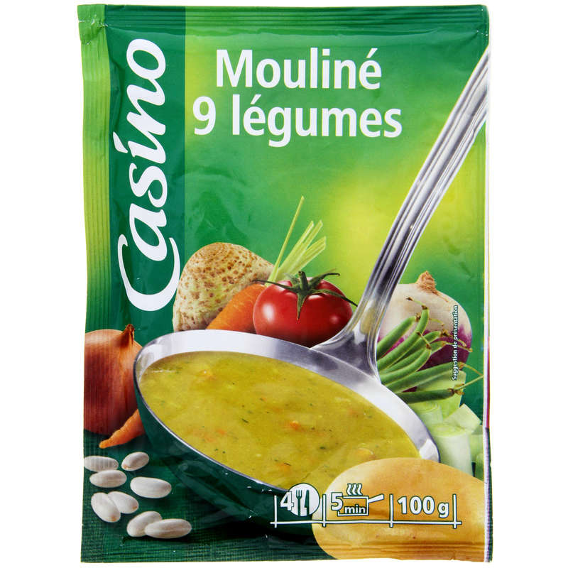 Acheter Mouliné aux 9 légumes - Soupe déshydratée - Vival Varenle