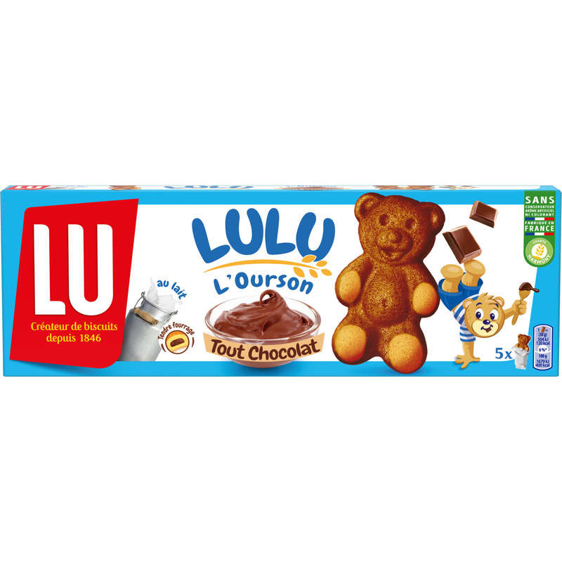 Acheter L'Ourson - Goût tout chocolat - Biscuits - Gouter enfant