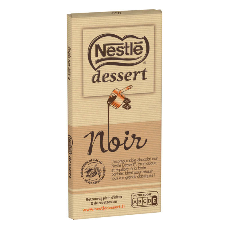 Acheter Dessert - Tablette de chocolat - Pâtissier - Noir - Pur