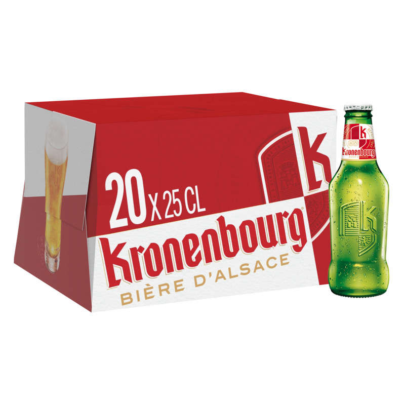 Bière blonde KRONENBOURG