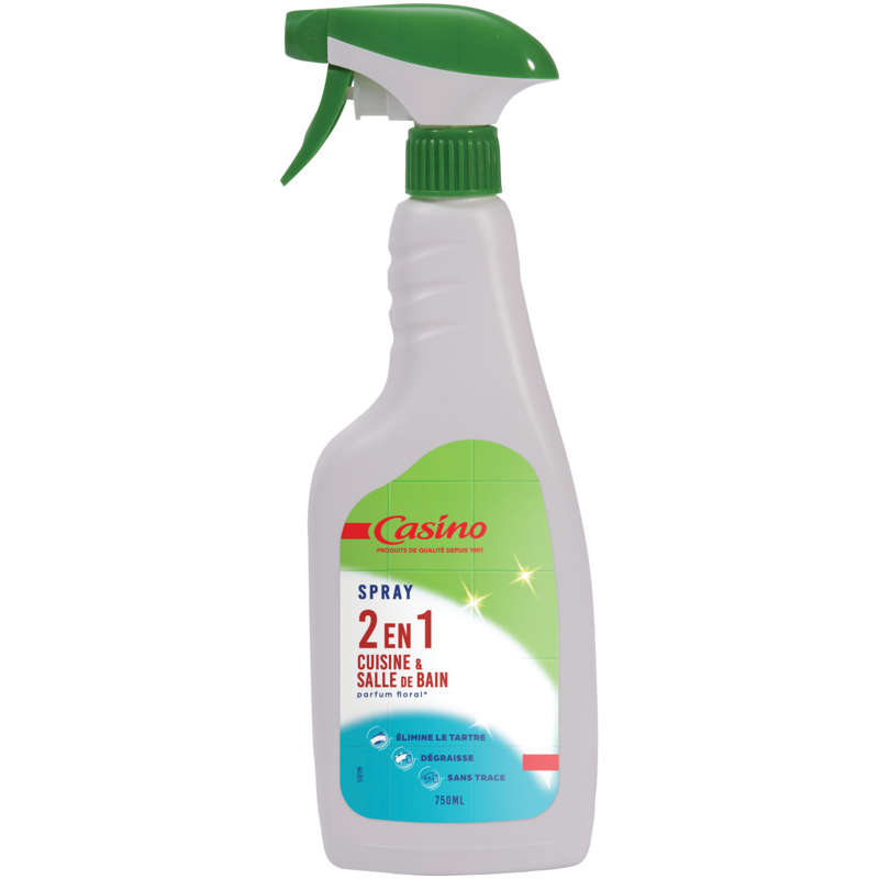 Nettoyant salle de bain 2 en 1 750ml (Par 6)