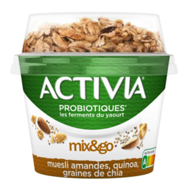 Acheter Yaourt Mix&go - Muesli amande quinoa chia - Le Petit Casino De  Monaco