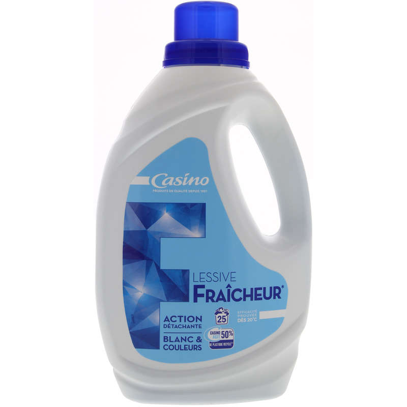 POUCE Pouce lessive liquide 25 lavages 1,5l pas cher 