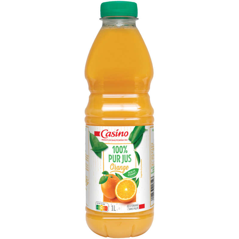 Pur jus orange et fruits mangue goyave, U (1 L)  La Belle Vie : Courses en  Ligne - Livraison à Domicile