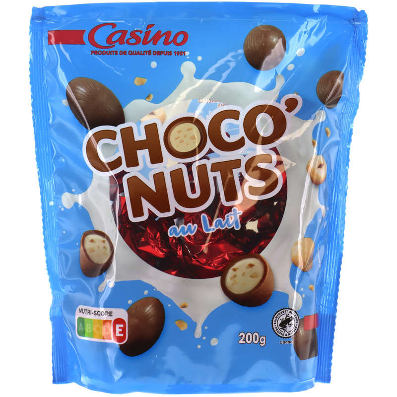 Acheter Choco Nuts Billes de chocolat au lait Fourrées lait et | Hot ...